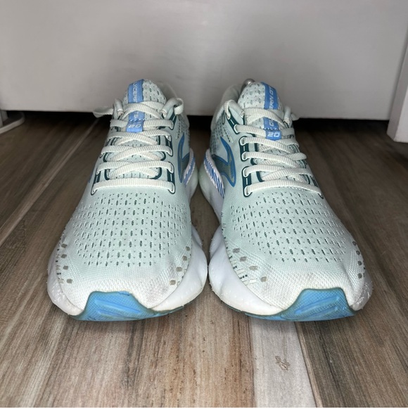 Brooks Glycerin GTS 20 Women's Size 10.5 Blue Glass / Marina / Legion Blue - Picture 2 of 11